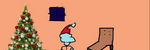gmoney stickman - christmas