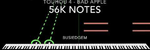 [Black Midi] Touhou 4 - BAD Apple, 56k notes, Busiedgem. - Touhou Project (Bad Apple!!)