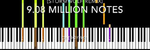 [Black Midi] Touhou 6 - U.N. Owen Was Her (Stormwolf Remix), 9.08 million notes, Catboy2001. - Touhou Koumakyou ~ The Embodiment of Scarlet Devil (東方紅魔郷 - Touhou Project 6)