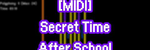 [MIDI] Secret Time After School - NatsuP (Secret  - Time -  After School)