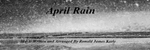 April Rain Mini Concerto - Ronald Karle Music Composer and Arranger
