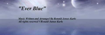 Ever Blue - Ronald Karle Music Composer and Arranger