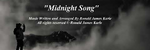 Midnight Song - Ronald Karle Music Composer and Arranger
