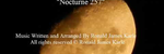 Nocturne #257 - Ronald Karle Music Composer and Arranger