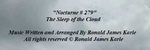 Nocturne # 279 - Ronald Karle Music Composer and Arranger (Nocturne #279)