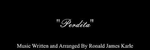 Perdita - Ronald Karle Music Composer and Arranger